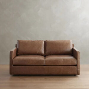 Lounge Leather Sofa - الصورة 5