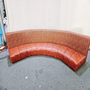 Lounge Leather Sofa - الصورة 3